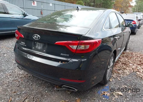 2015 Hyundai Sonata Sport z USA, uszkodzony, nr VIN 5NPE34AF8FH051801